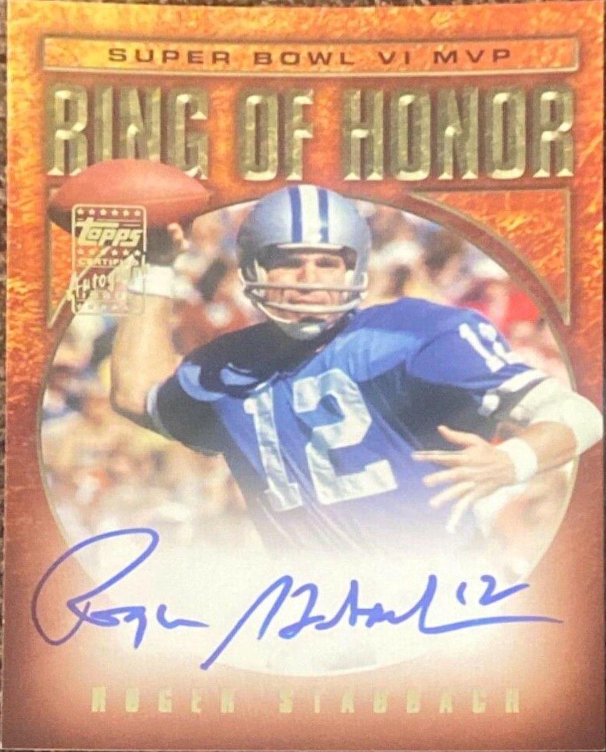 Roger Staubach #RH-RS