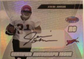 Jeremi Johnson [Certified Autograph] #158