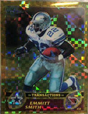 Emmitt Smith [Gold Xfractor] #73