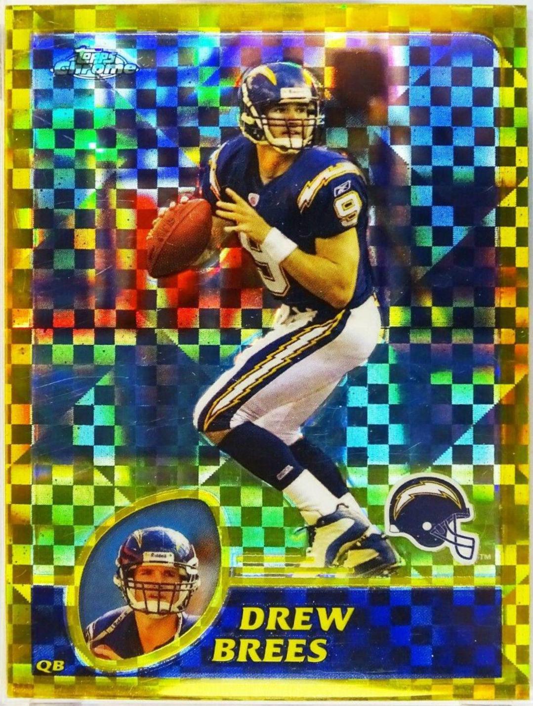 Drew Brees [Gold Xfractor] #65