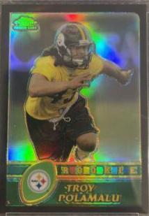 Troy Polamalu [Black Refractor] #274