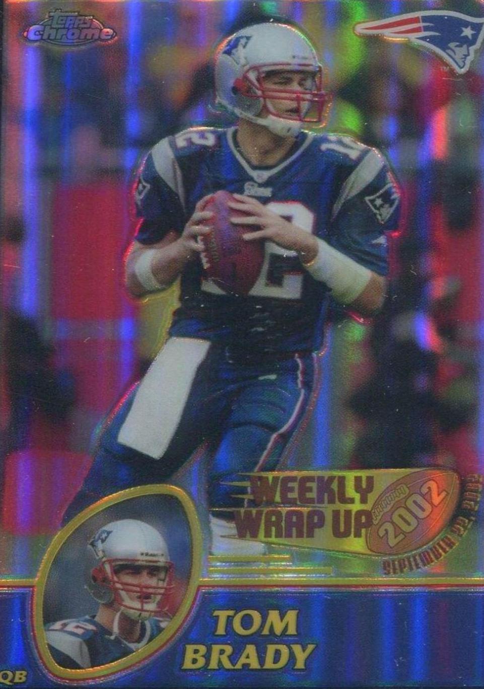 Tom Brady [Black Refractor] #148