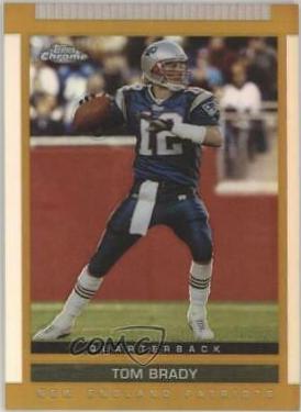 Tom Brady [Chrome Gold Refractor] #55