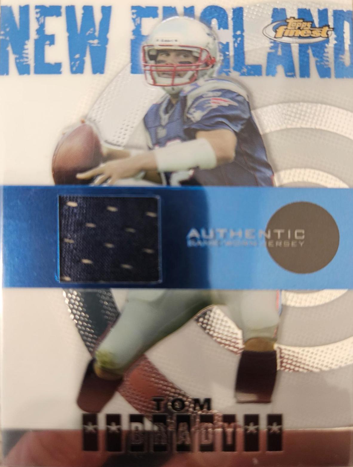 Tom Brady Authentic Game Worn Jersey #105