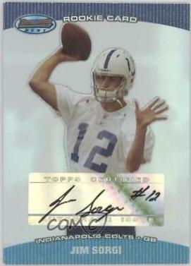 Jim Sorgi [Autograph] #140