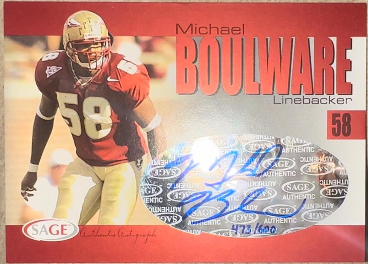 Michael Boulware [Red] #A3