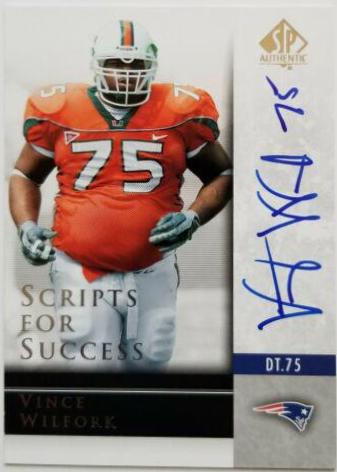 Vince Wilfork #SS-VW