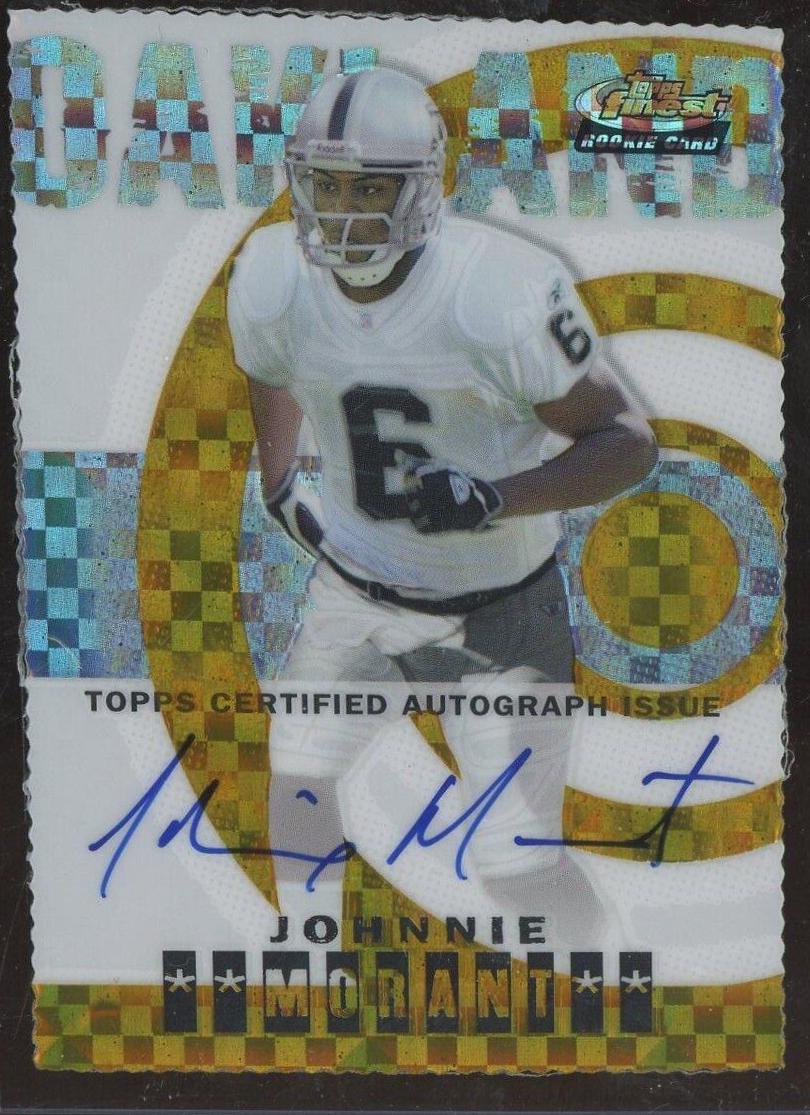 Johnnie Morant [Autograph Gold Xfractor] #117