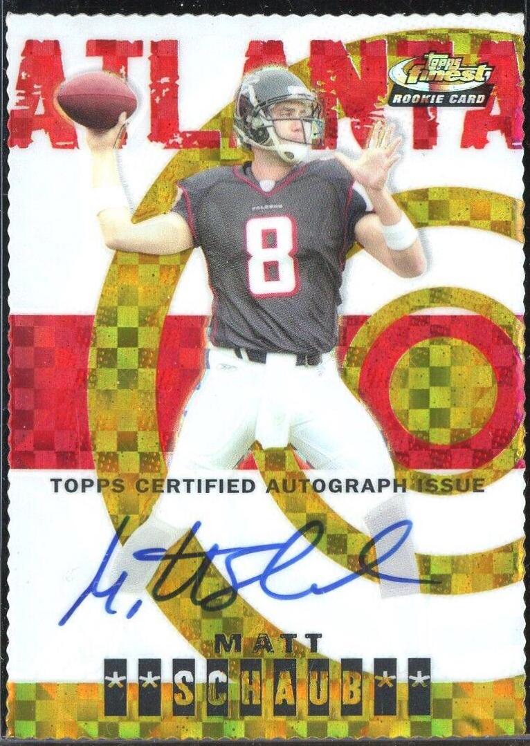 Matt Schaub [Autograph Gold Xfractor] #132