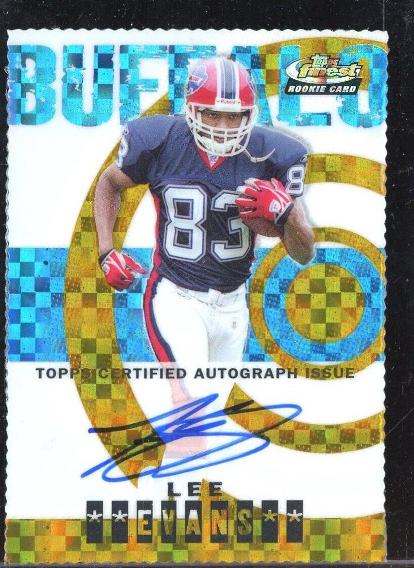 Lee Evans [Autograph Gold Xfractor] #131