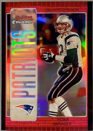 Tom Brady [Red Refractor] #8