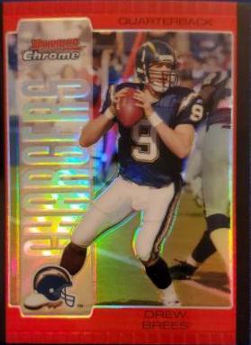 Drew Brees [Red Refractor] #5