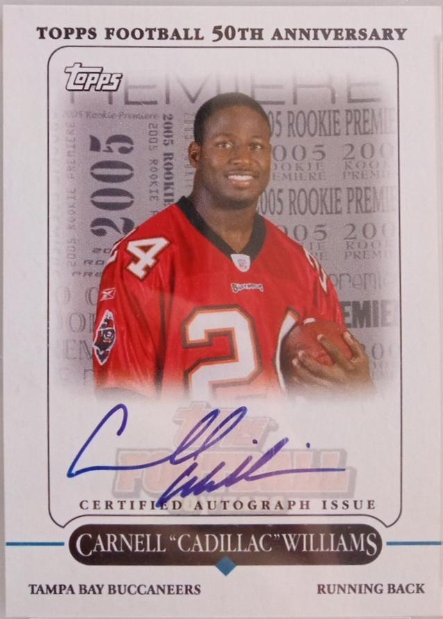 Cadillac Williams #RP-CW