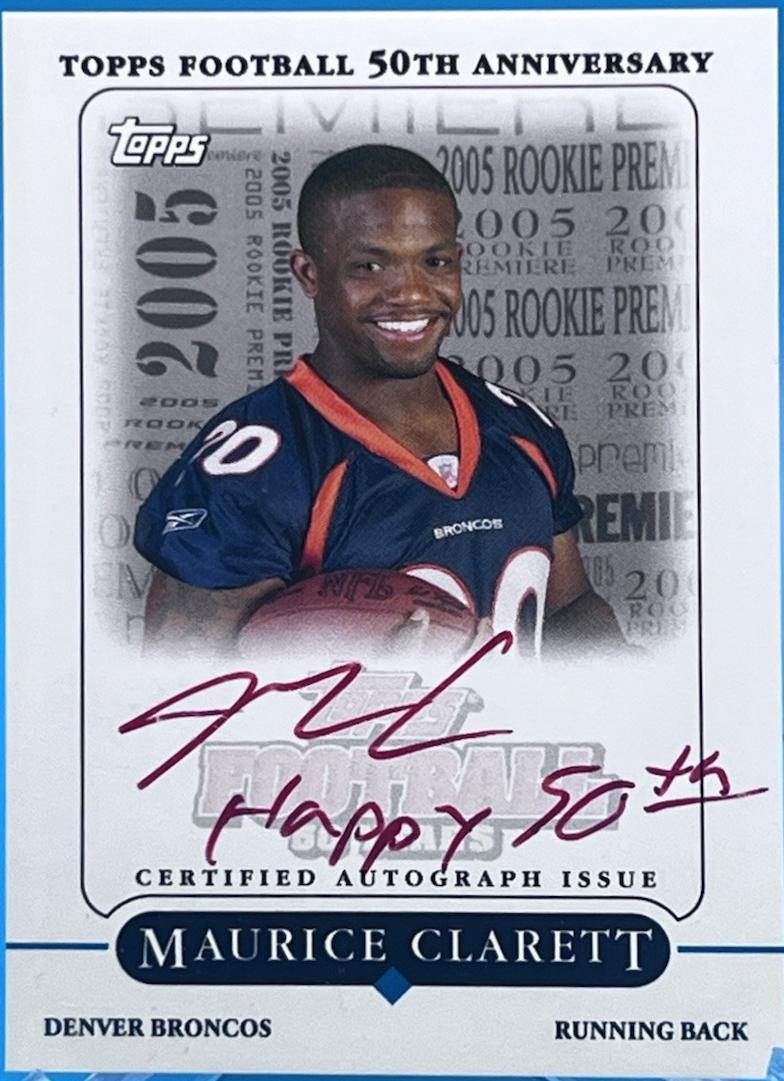 Maurice Clarett [Red] #RP-MC