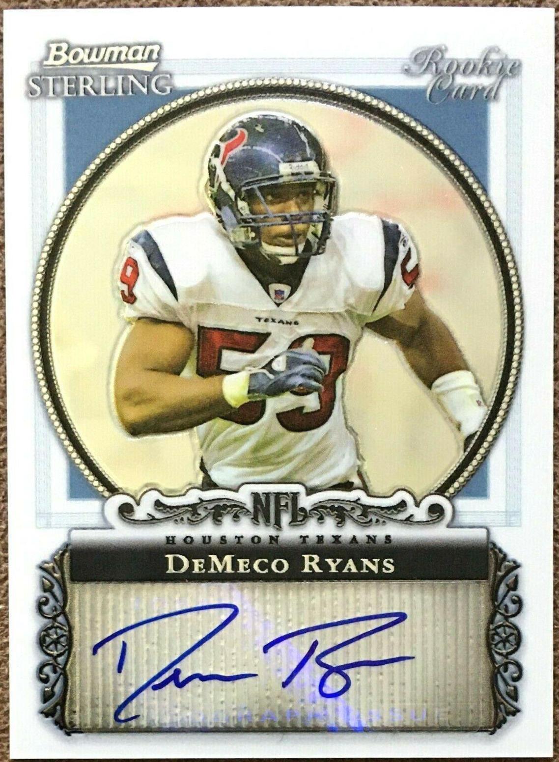 DeMeco Ryans [Autograph] #BS-DRY