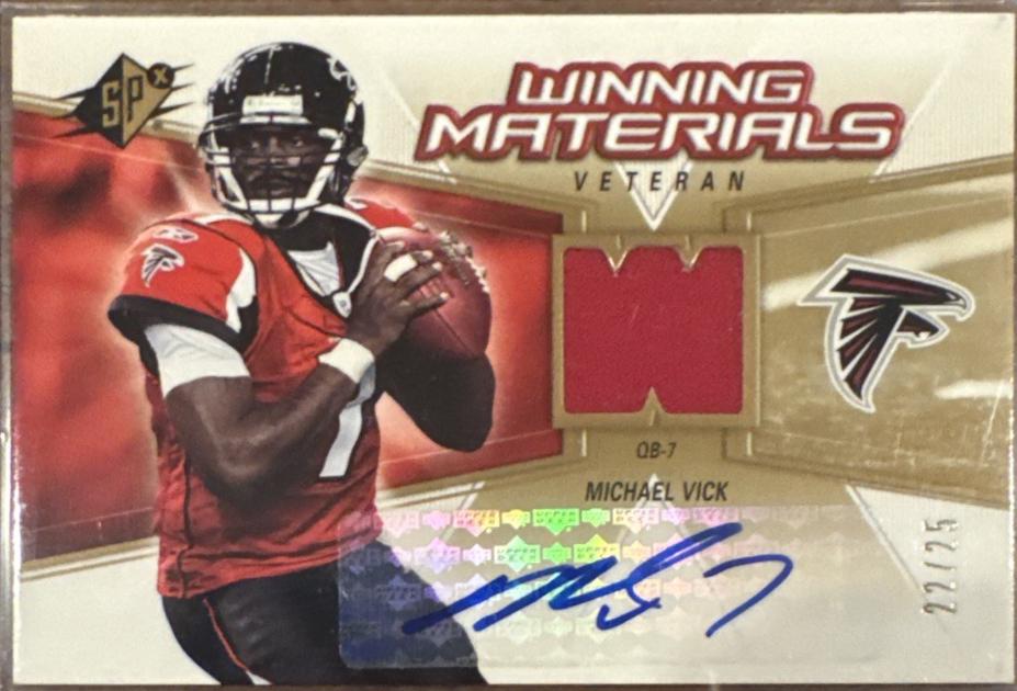 Michael Vick [Autograph] #WMV-MV