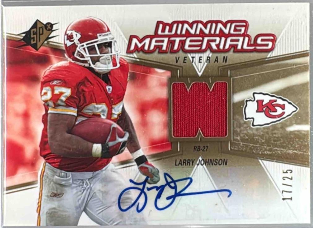 Larry Johnson [Autograph] #WMV-LJ