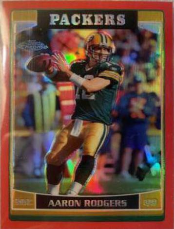 Aaron Rodgers [Red Refractor] #14