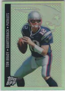 Tom Brady [Chrome Black Refractor] #21