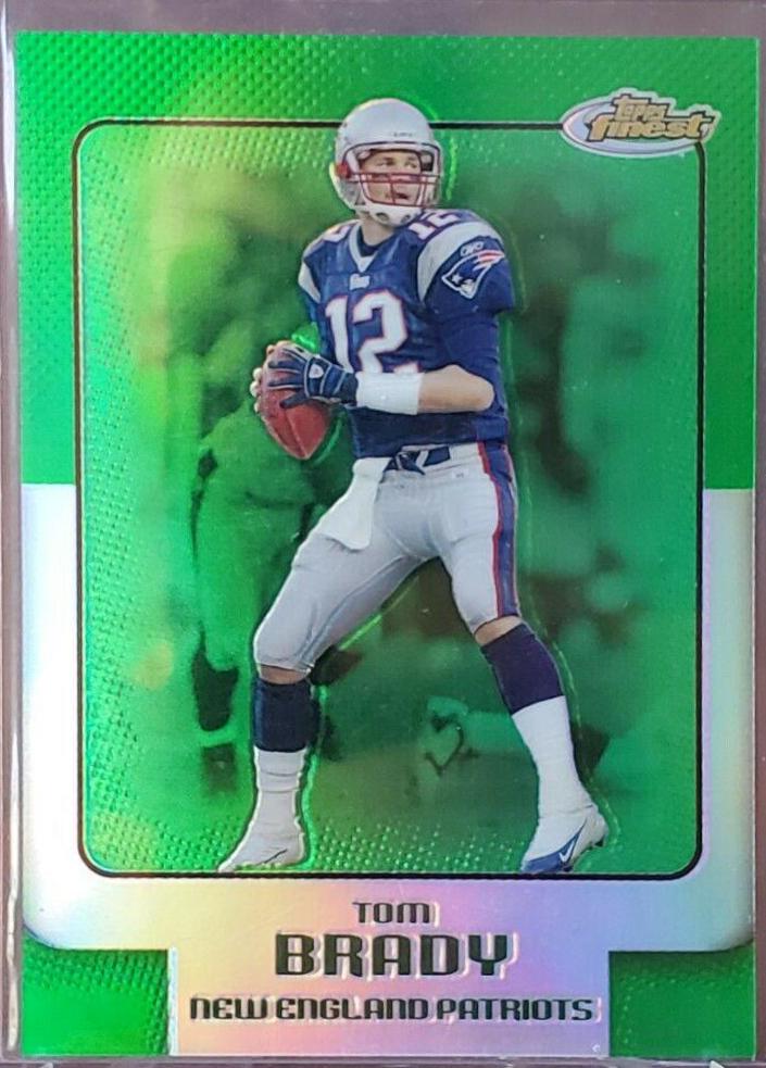 Tom Brady [Green Refractor] #105