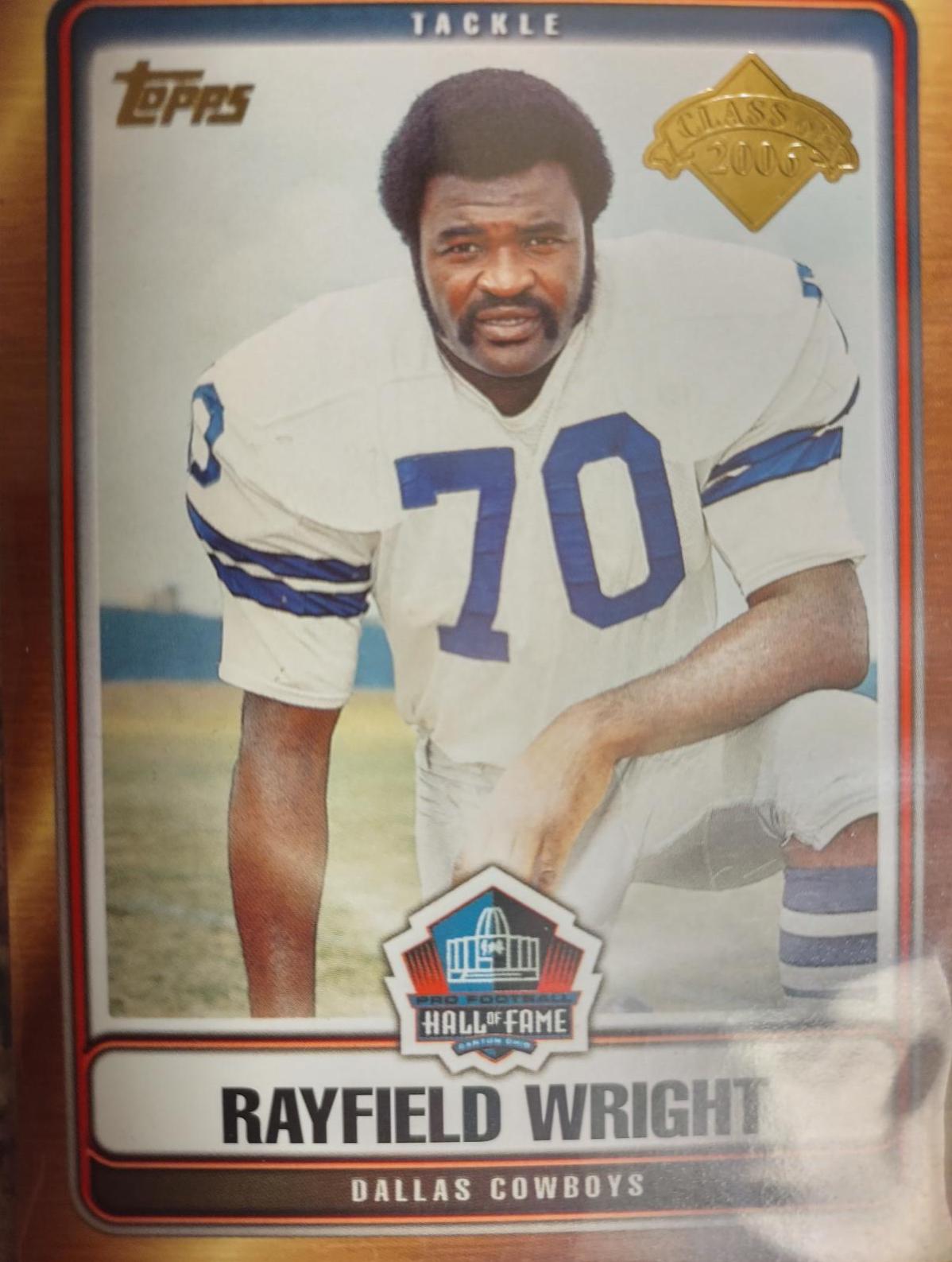 Rayfield Wright #HOFT-RWR