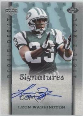 Leon Washington [Autograph] #238