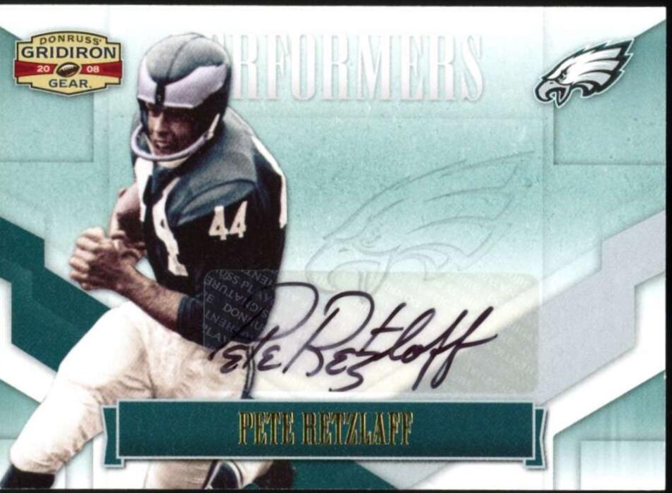 Pete Retzlaff [Jersey Autograph] #P-36