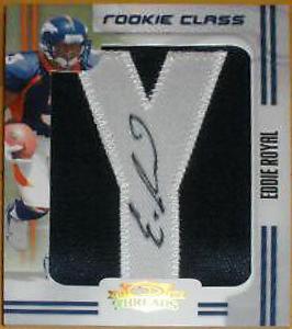 Eddie Royal [Letter Patch Autograph] #255