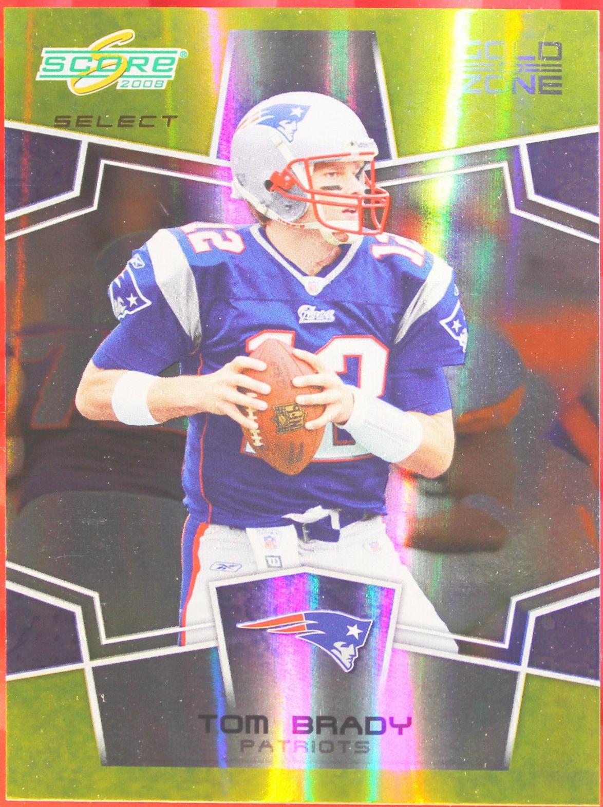 Tom Brady [Gold Zone] #182