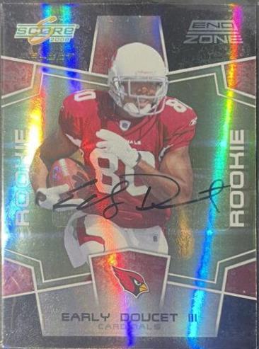 Early Doucet III [End Zone Autograph] #390
