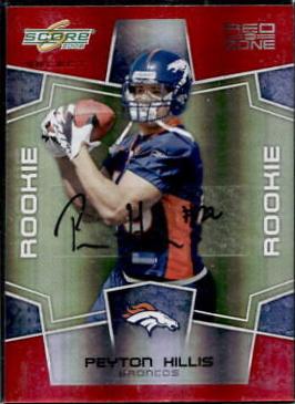 Peyton Hillis [Gold Zone Autograph] #425
