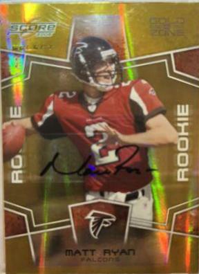 Matt Ryan [Gold Zone Autograph] #333