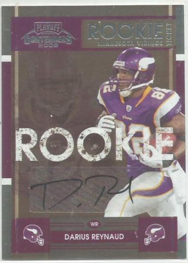 Darius Reynaud [Autograph] #122