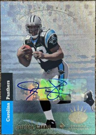 Jonathan Stewart [1993 SP Rookie Design Autograph] #181