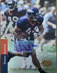 Peyton Hillis [93 SP Rookie Design Autograph] #178