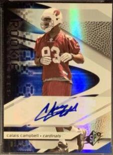 Calais Campbell [Autograph Silver Holofoil] #195