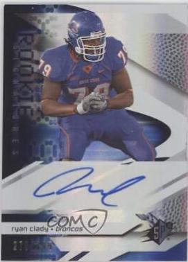 Ryan Clady [Autograph Green Holofoil] #220