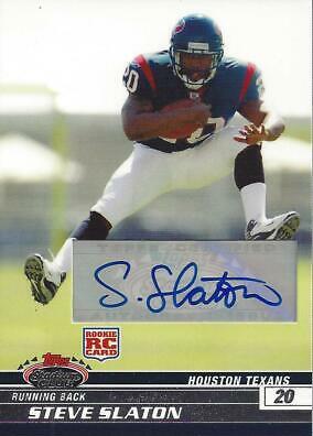 Steve Slaton [Autograph] #121