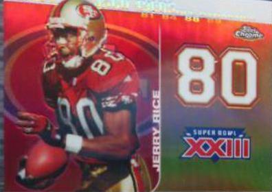 Jerry Rice [White Refractor] #JR2