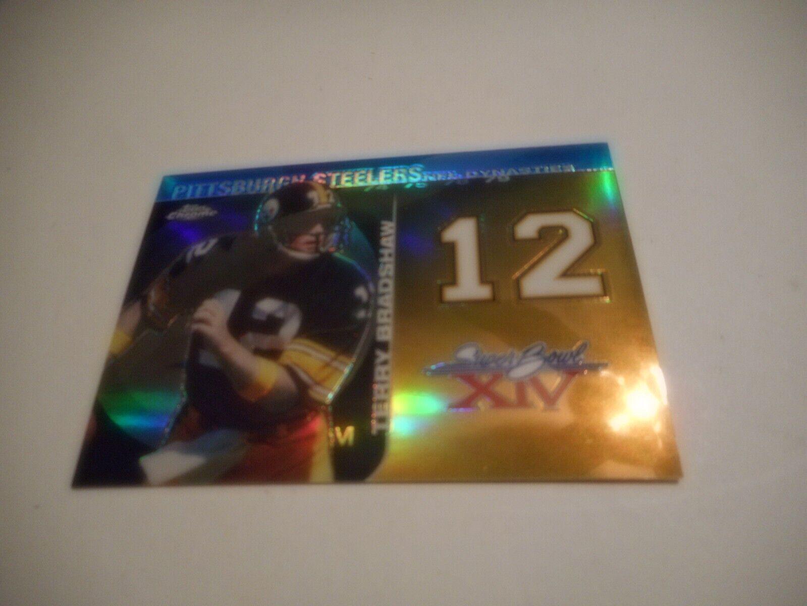 Terry Bradshaw [Blue Refractor] #TBR2