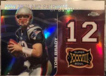 Tom Brady [White Refractor] #TB