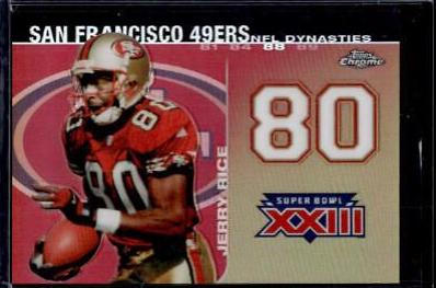 Jerry Rice [Refractor] #JR