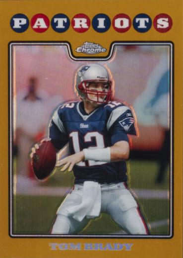 Tom Brady [Gold Refractor] #TC3