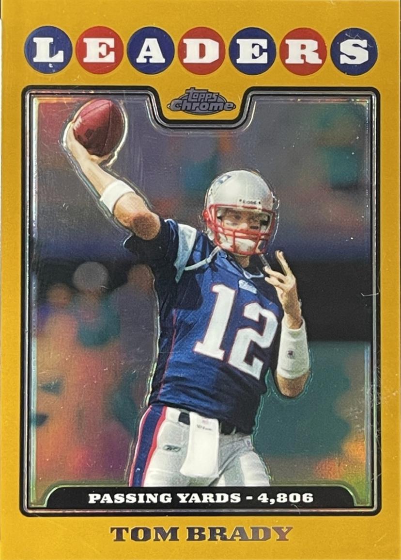 Tom Brady [Gold Refractor] #TC121