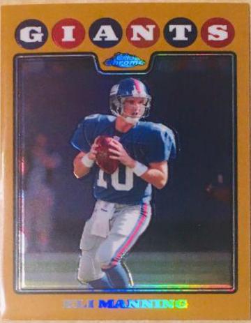 Eli Manning [Gold Refractor] #TC13