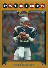 Tom Brady [Gold Refractor] #TC163