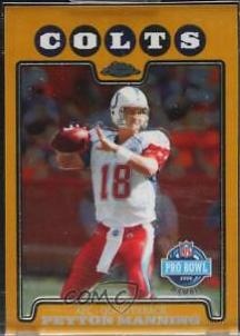 Peyton Manning [Gold Refractor] #TC143