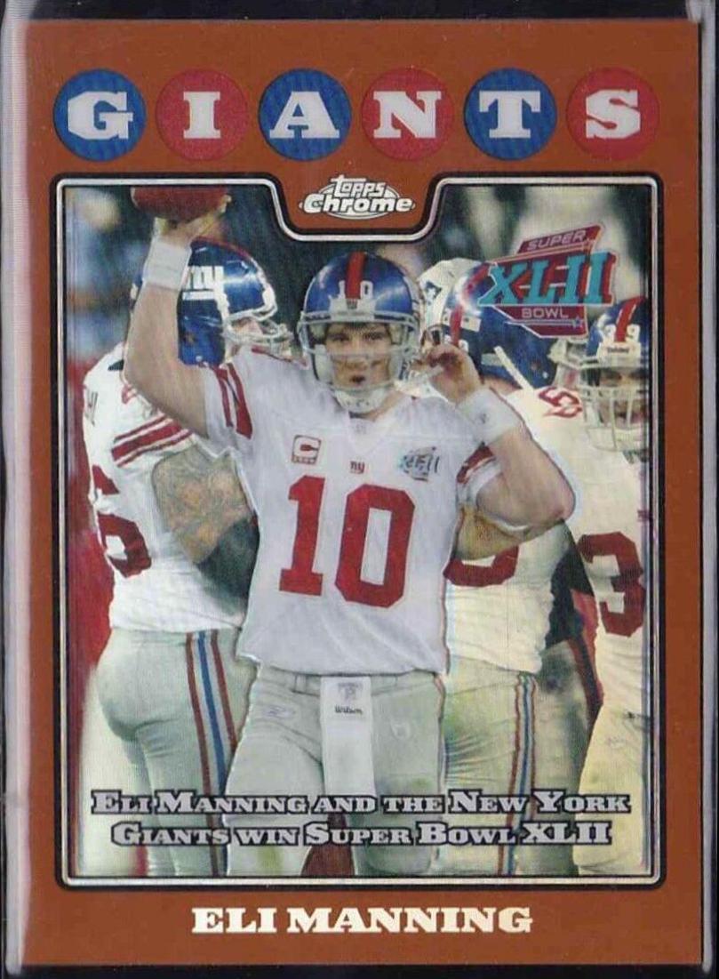 Eli Manning [Copper Refractor] #TC151