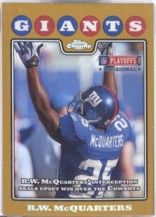 R.W. McQuarters [Gold Refractor] #TC156