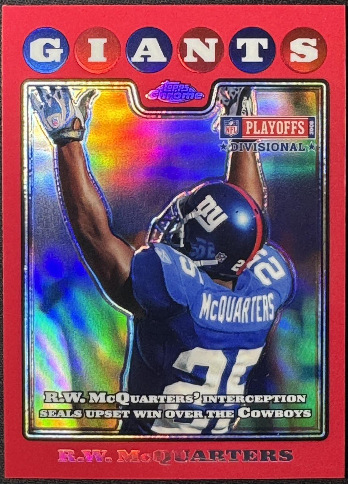 R.W. McQuarters [Red Refractor] #TC156